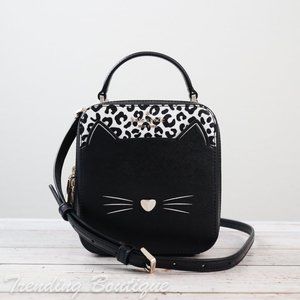 NWT Kate Spade Meow Cat Daisy Crossbody Purse